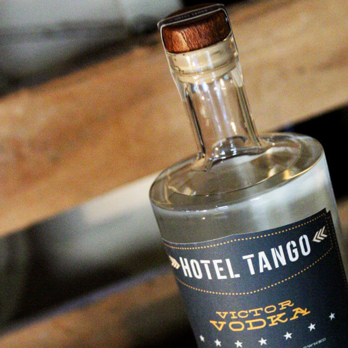 Hotel Tango Distillery Branding