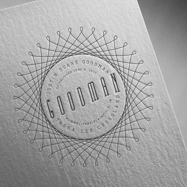 Goodman Wedding Branding Goodman Wedding Branding